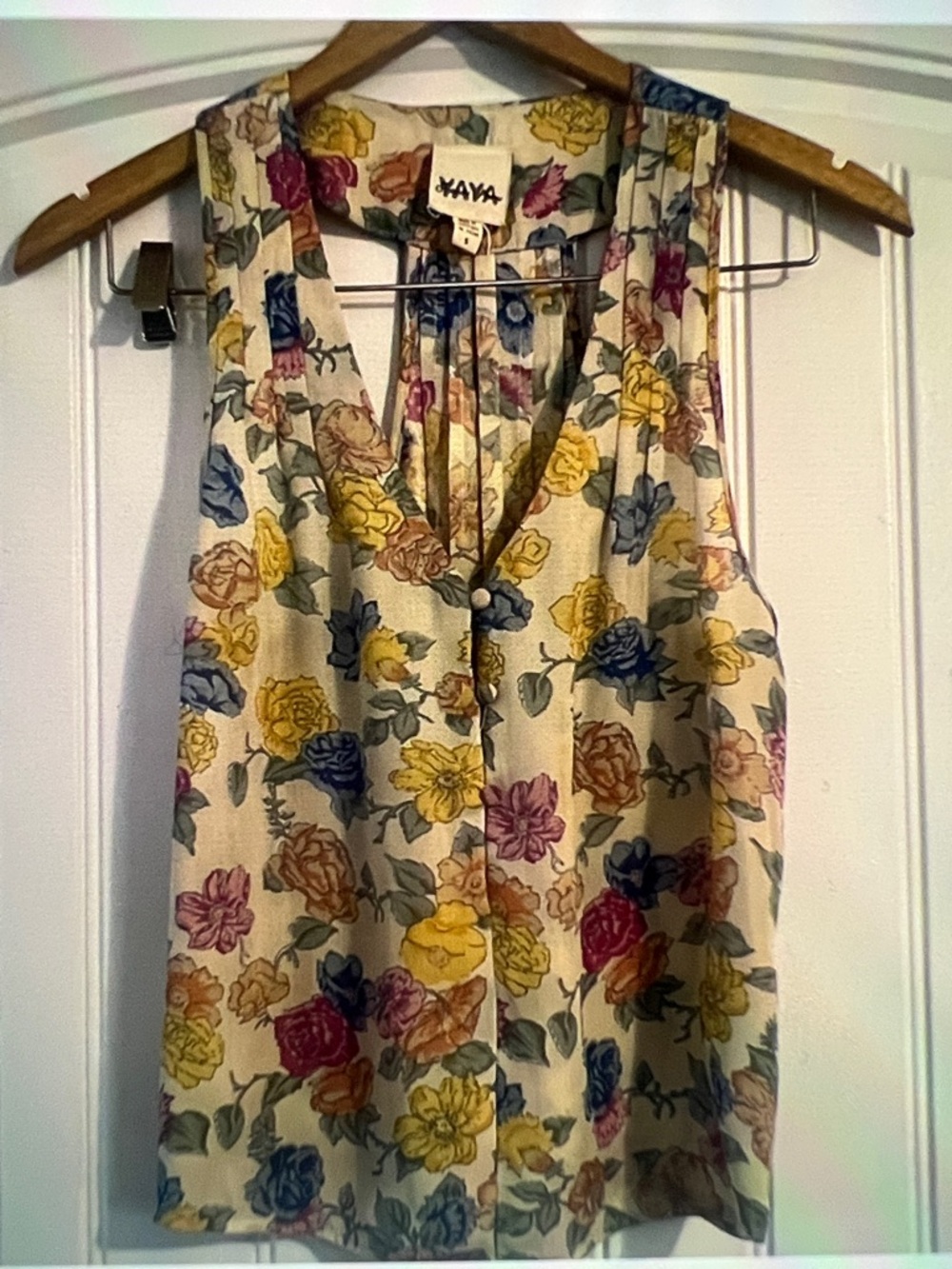 Urban Outfitters YAYA Nom de Plume Floral tank blouse Small